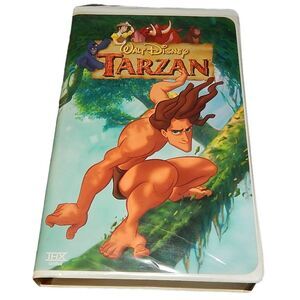 DISNEY'S TARZAN vintage VHS in original plastic clamshell case